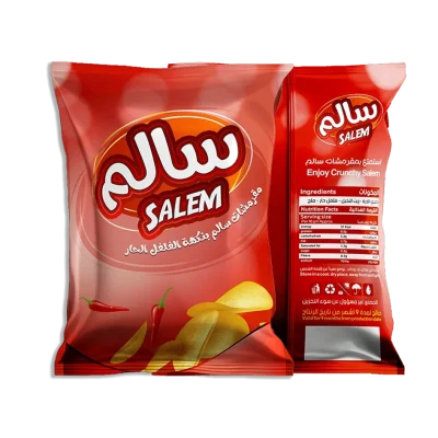 تصميم غلاف منتج بطاطيس